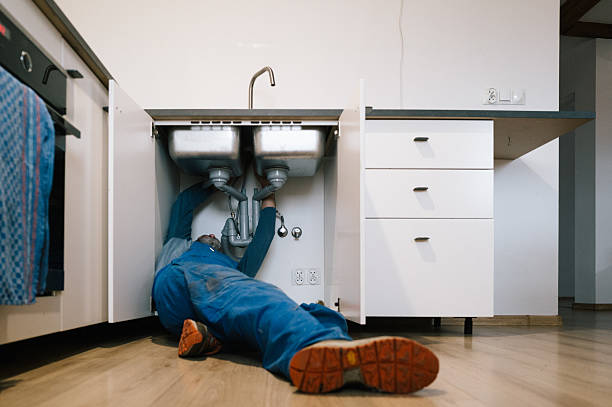 Professional Drain Cleaning technician working in Autryville, NC